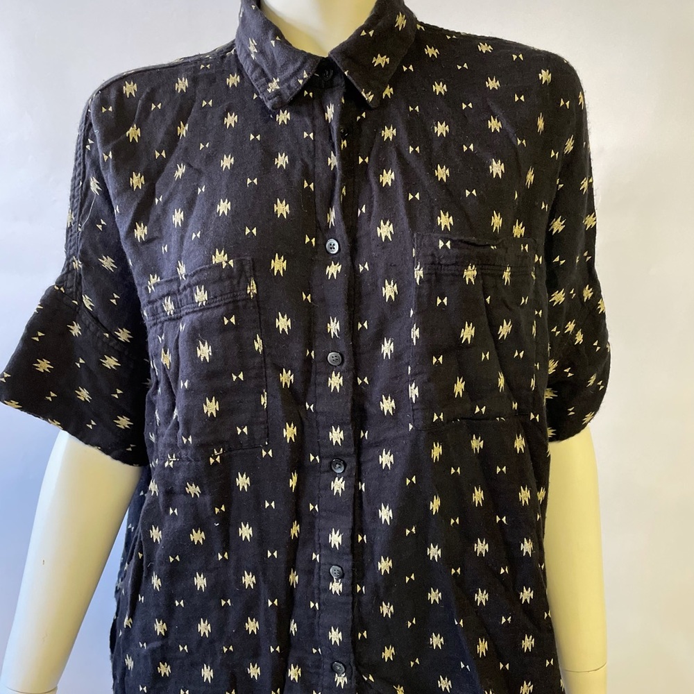 Madewell women’s button blouse size M
